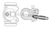 IVECO 4254725 Wheel Brake Cylinder